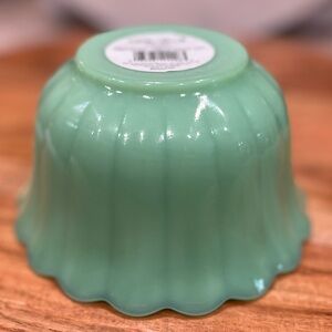 The Pioneer Woman Timeless Beauty Jadeite Cereal Bowl Scalloped Jade Milk Glass